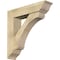 Ekena Millwork Legacy Traditional Rough Sawn Bracket w/ Offset Brace, Douglas Fir, 8"W x 34"D x 34"H BKT0806X34X34LEC01RDF - alternate 1
